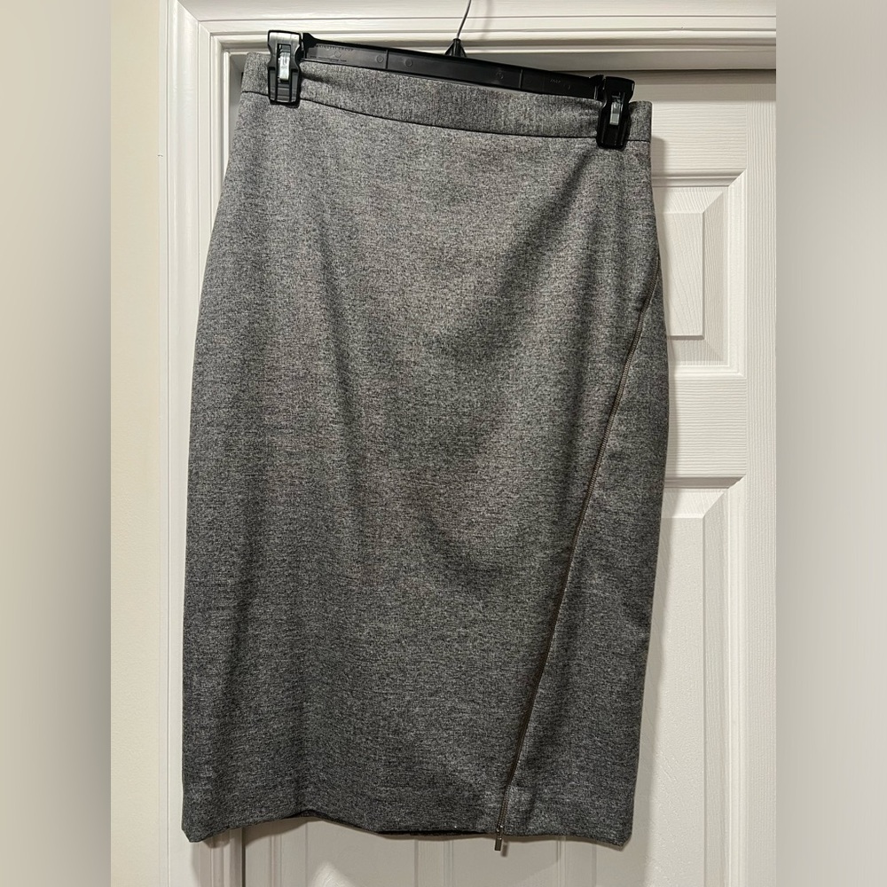 Banana Republic Charcoal Gray Pencil Skirt